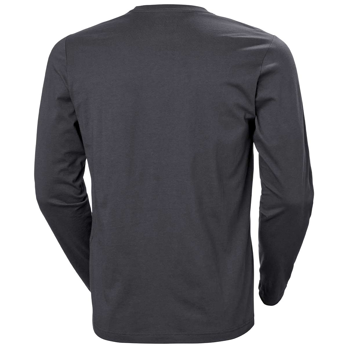 Helly Hansen Classic 2.0 Long Sleeve T-Shirt - Dark Grey - Rear