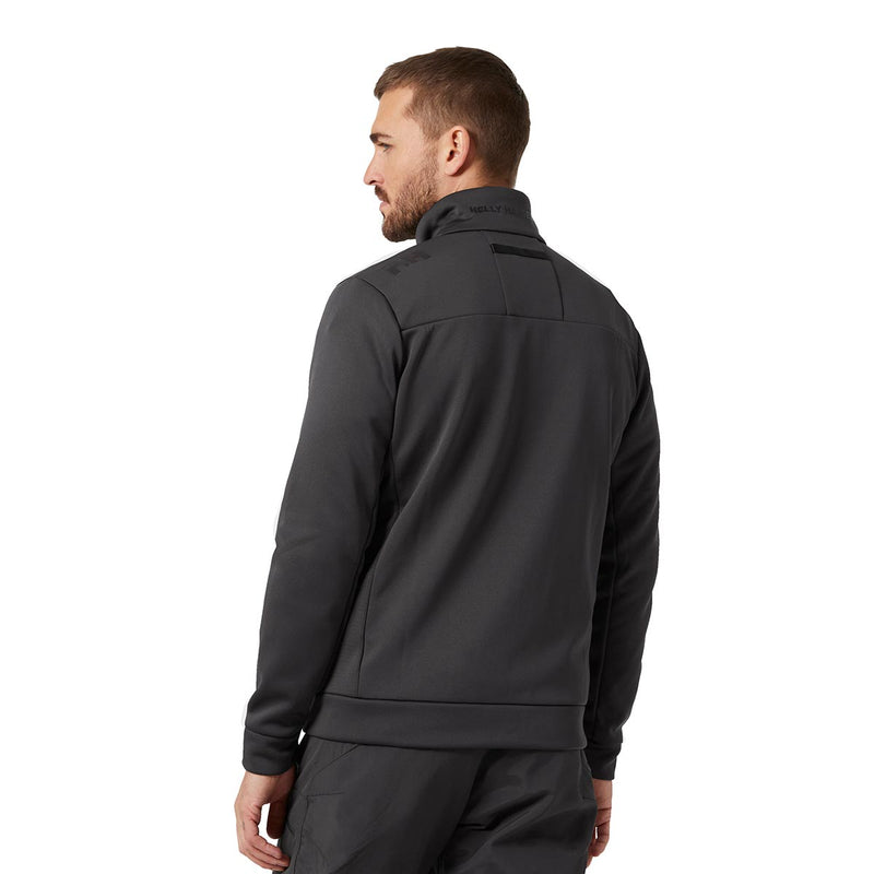 Helly Hansen Crew Fleece Jacket Ebony Rear