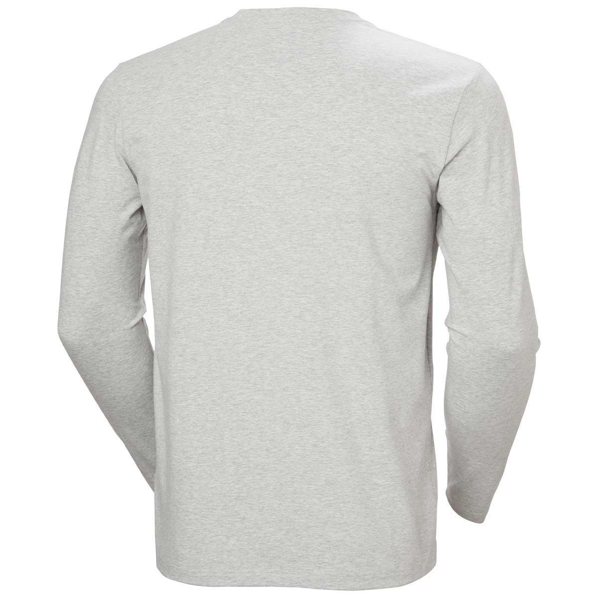 Helly Hansen Evo Long Sleeve T-Shirt - Grey Melange - Rear