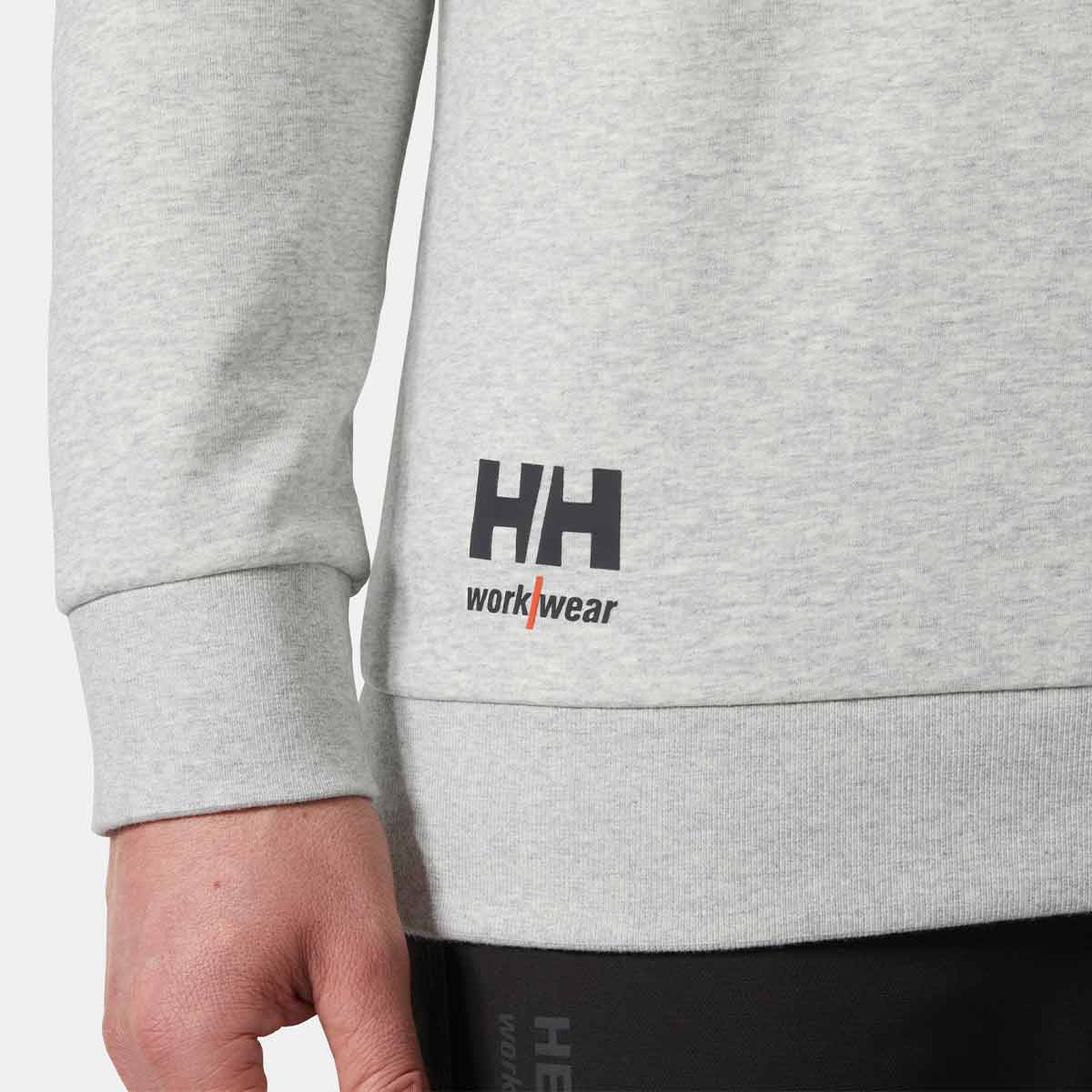 Helly Hansen Evo Sweatshirt - Grey Melange - Detail