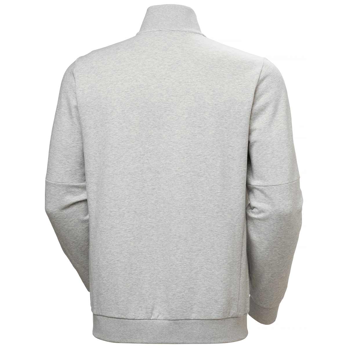 Helly Hansen Evo Zip Sweatshirt - Grey Melange - Rear