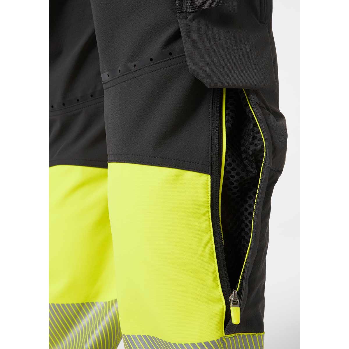     Helly-Hansen-ICU-BRZ-Construction-Pant-Class-1-Yellow-Ebony-d