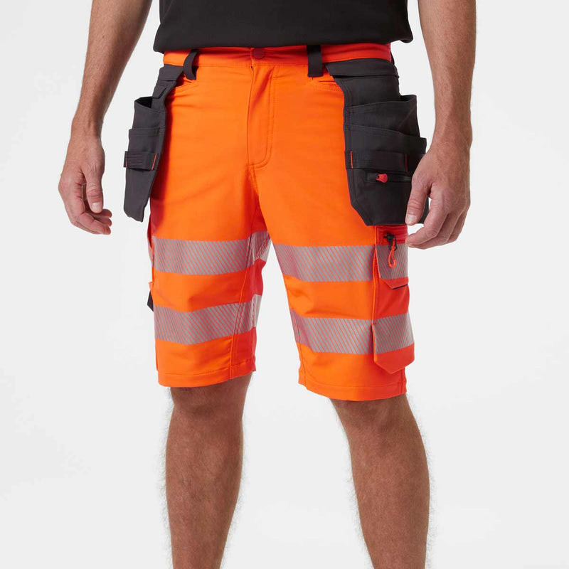     Helly-Hansen-ICU-Construction-Shorts-Orange-Onbody
