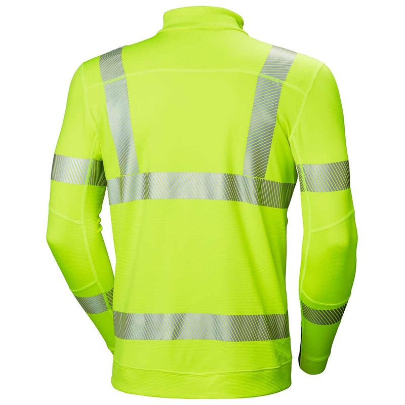     Helly-Hansen-ICU-Lifa-Active-Half-Zip-Yellow-Rear