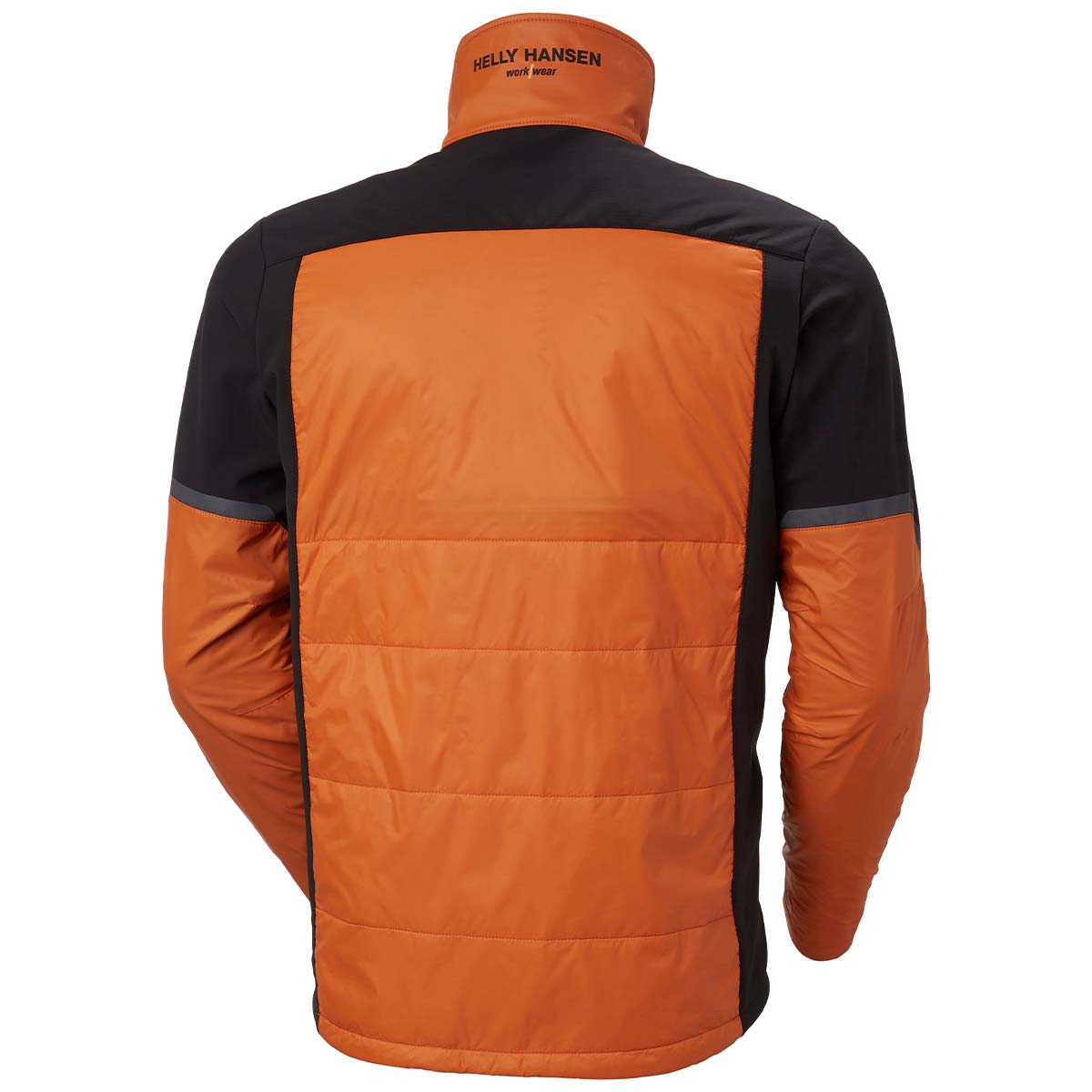 Helly Hansen Kensington Insulated Jacket - Dark Orange/Black - Rear