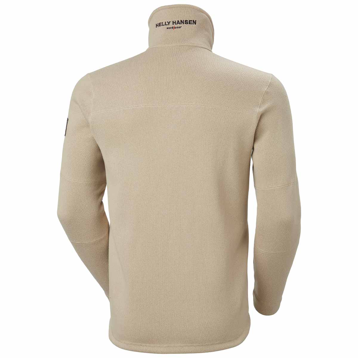 Helly Hansen Kensington Knitted Fleece Jacket - Sand/Ebony - Rear