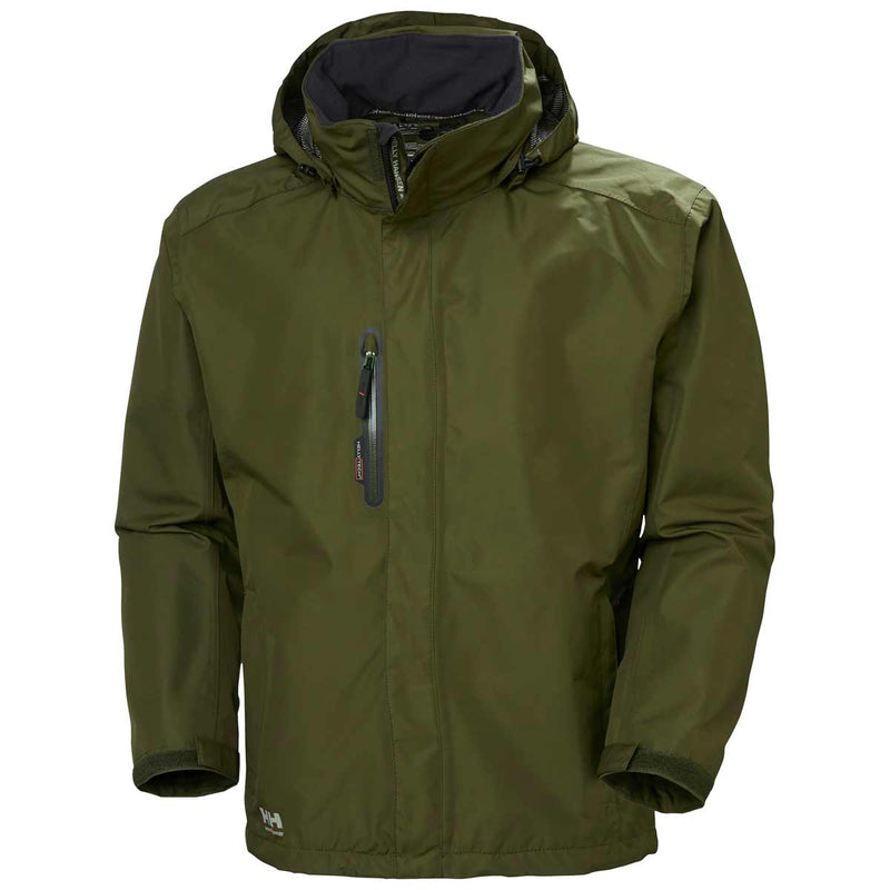    Helly-Hansen-Manchester-Shell-Jacket-Olive-Night-front
