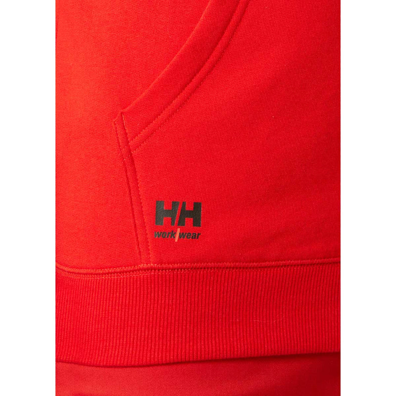     Helly-Hansen-Manchester-Zip-Sweatshirt-Alert-Red-Logo