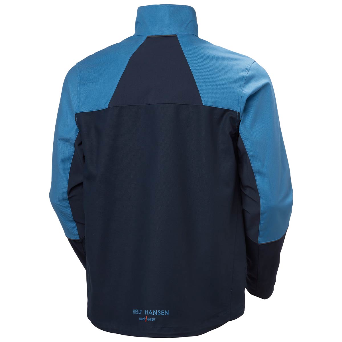 Helly Hansen Oxford 2.0 Work Jacket - Navy/Stone Blue - Rear