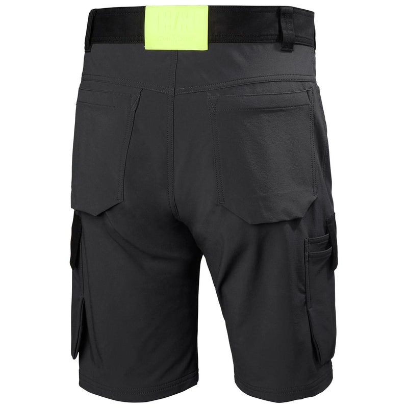 Helly Hansen Oxford 4X Cargo Shorts - Ebony/Black Rear