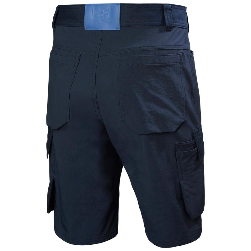 Helly Hansen Oxford 4X Cargo Shorts - Navy Rear
