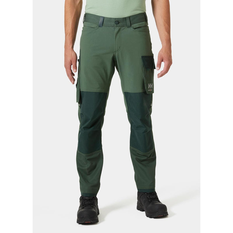 Helly Hansen Oxford 4X HH Connect™ Pant - Spruce - on Model