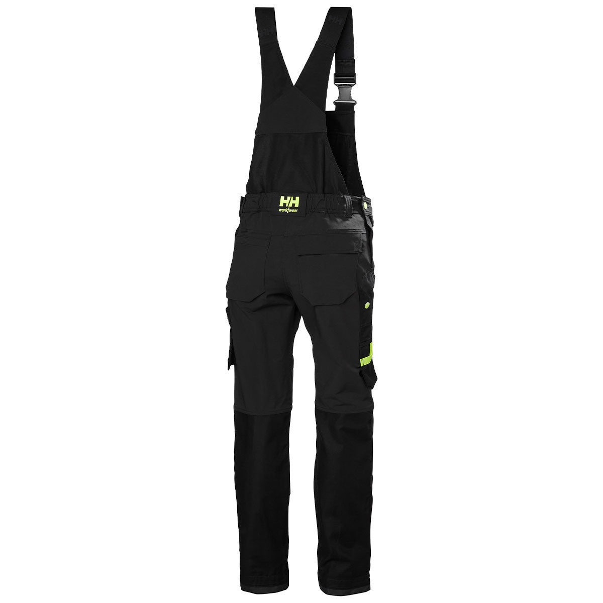 Helly Hansen Oxford 4X HH Connect™  Bib Pant - Black/Ebony - Rear