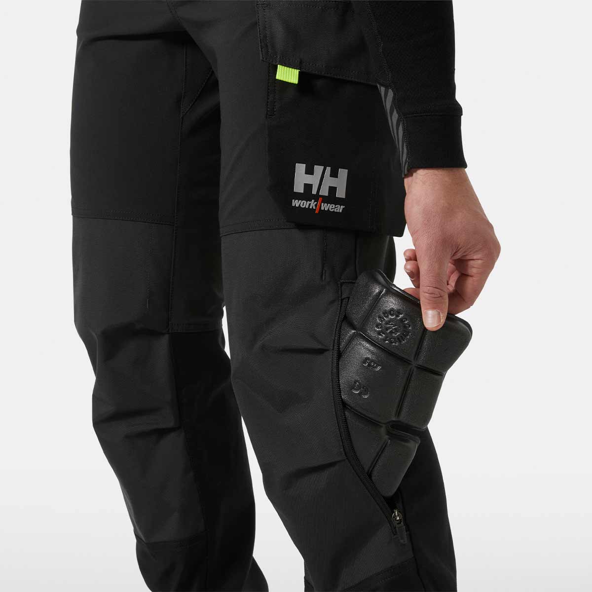 Helly Hansen Oxford 4X HH Connect™  Bib Pant - Black/Ebony - Knee Pads