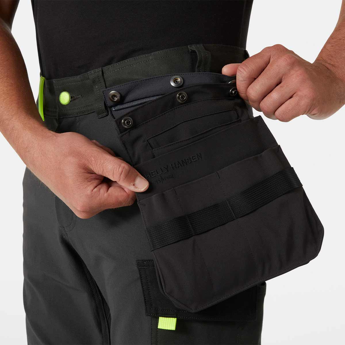 Helly Hansen Oxford 4X HH Connect™ Pant - Ebony/Black - Pocket Connection