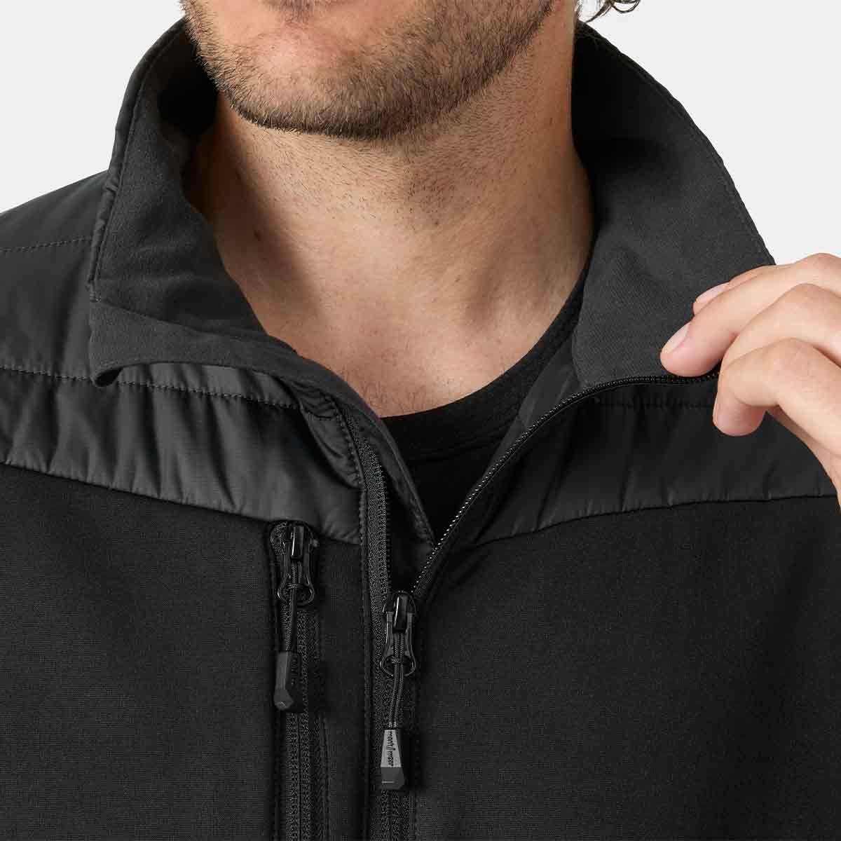 Helly Hansen Oxford Hybrid Insulated Jacket - Black - Collar