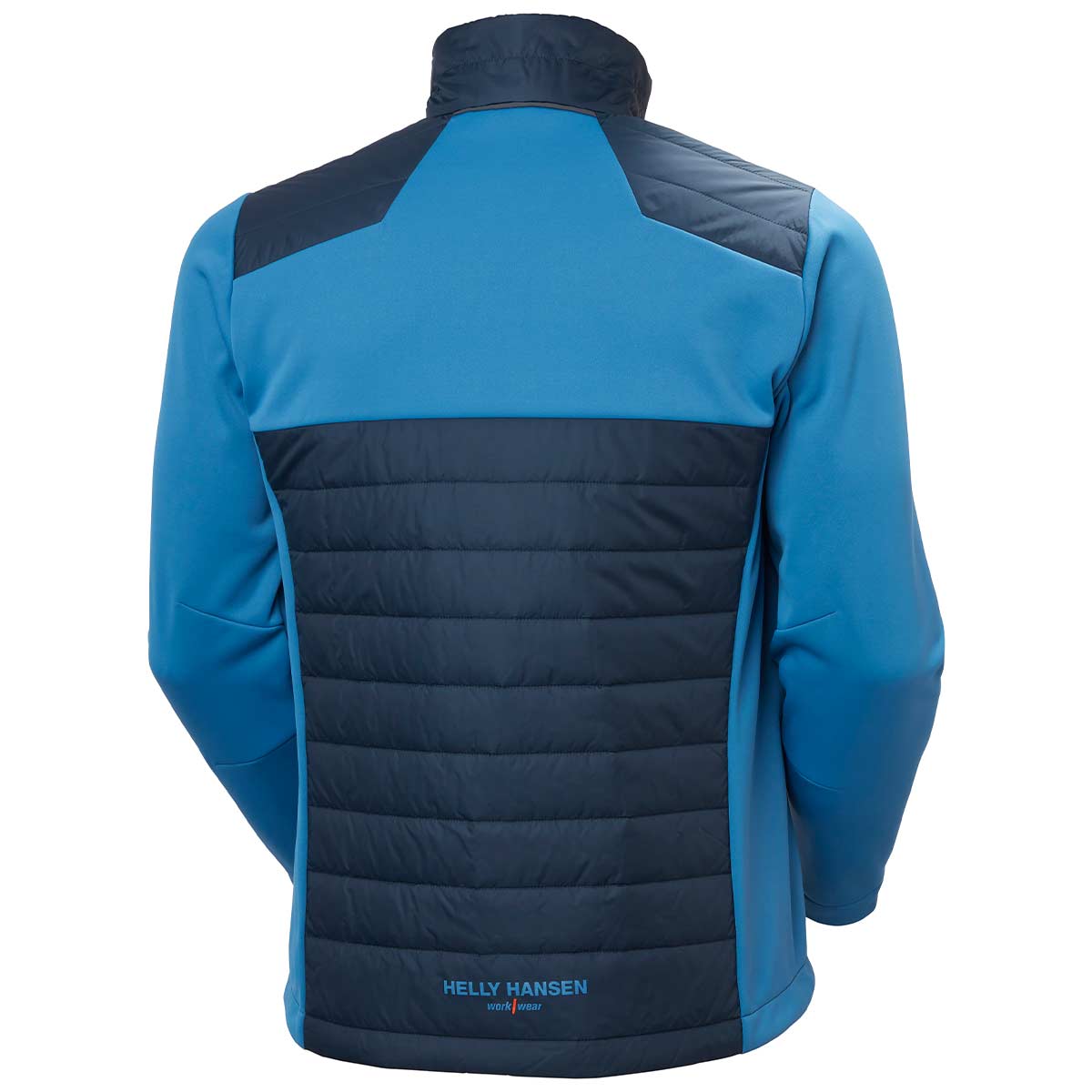 Helly Hansen Oxford Hybrid Insulated Jacket - Navy/Stone Blue - Rear