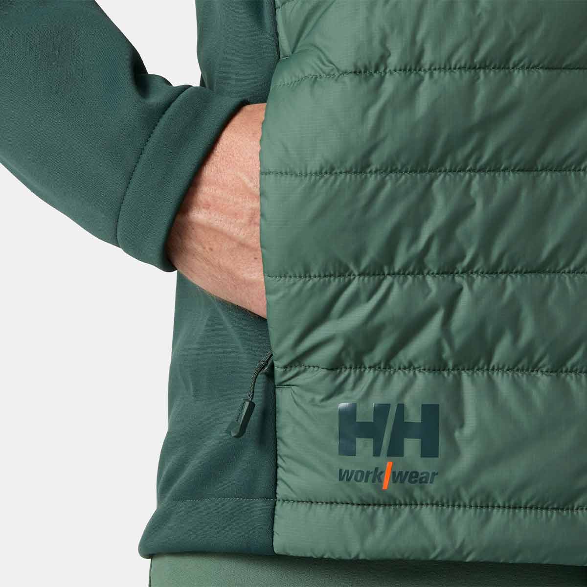 Helly Hansen Oxford Hybrid Insulated Jacket - Spruce/Darkest Spruce - Pocket