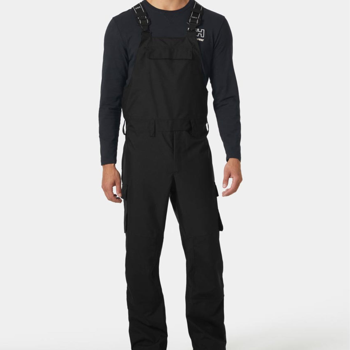 Helly Hansen Oxford Shell Cargo Bib Trousers - On Model