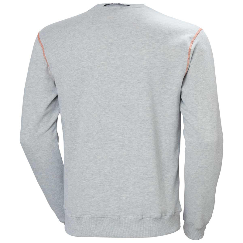     Helly-Hansen-Oxford-Sweatshirt-Grey-Melange-rear