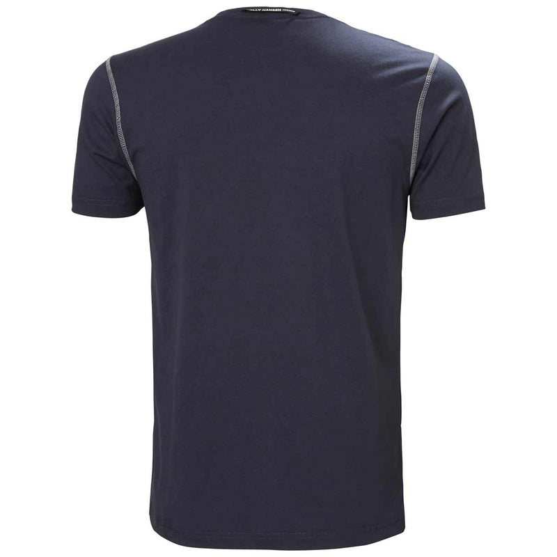    Helly-Hansen-Oxford-T-Shirt-Navy-Rear