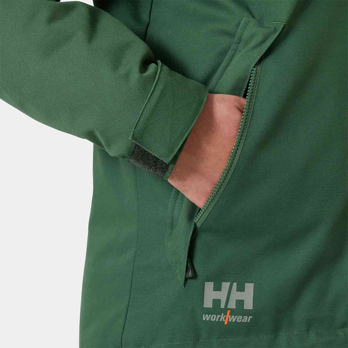 Helly Hansen Oxford Winter Jacket - Spruce/Darkest Spruce - Pocket