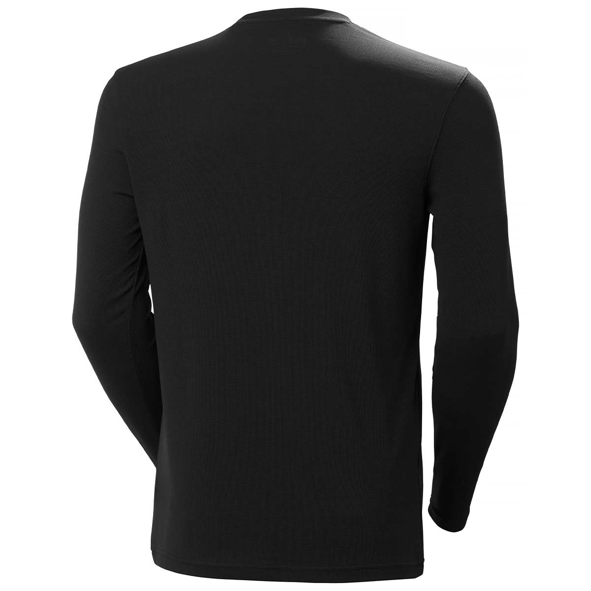 Helly Hansen Tech Long Sleeve T-Shirt - Black - Rear
