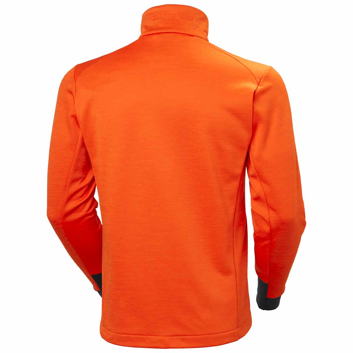 Helly Hansen Tech Midlayer - Black Orange Melange - Rear