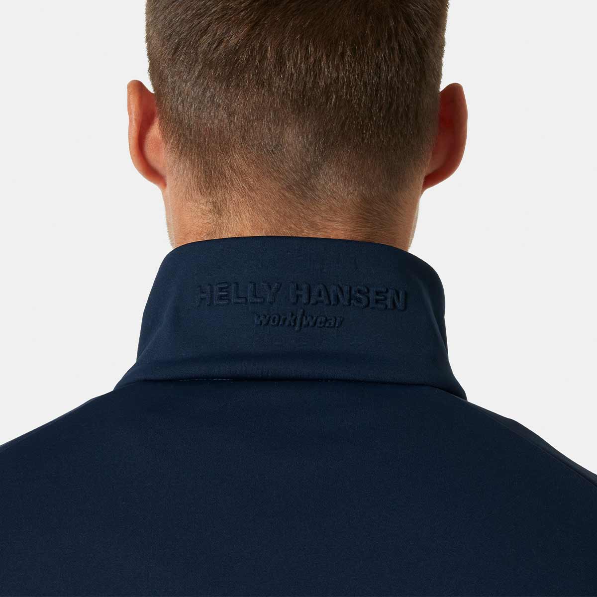 Helly Hansen Tech Midlayer - Navy - Collar