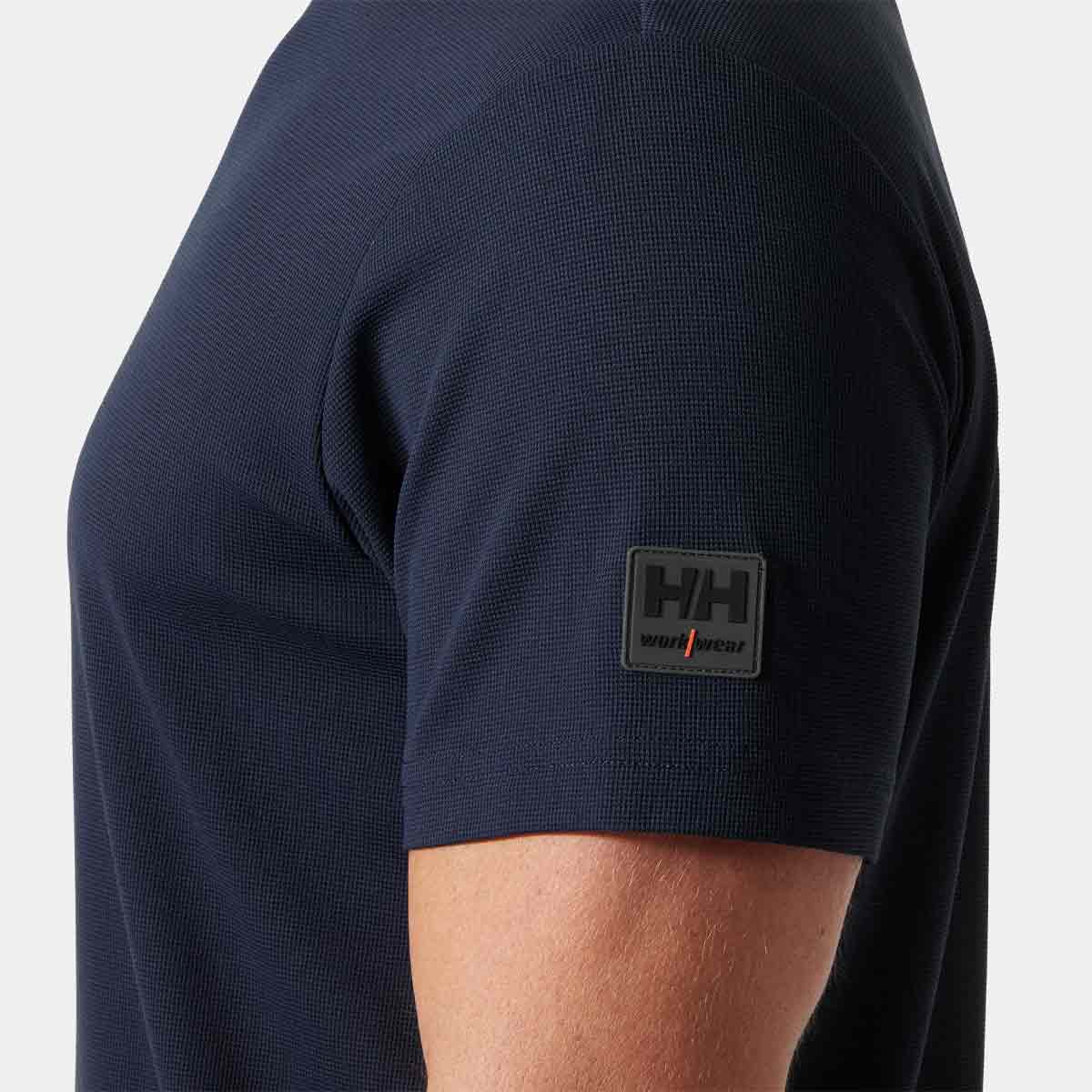 Helly Hansen Tech T-Shirt - Navy - Detail