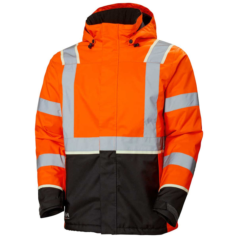 Helly Hansen UC-ME Winter Jacket Hi Vis Orange/Ebony 