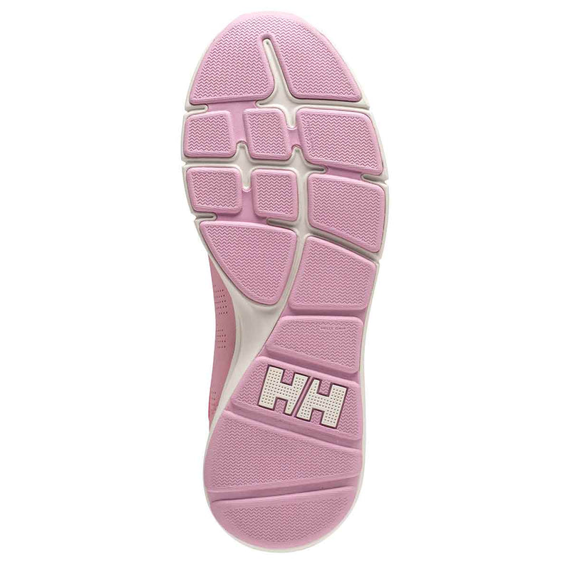 Helly Hansen Women's Ahiga V4 HydroPower Sailing Shoes Off White - Pink Sorbet Sole
