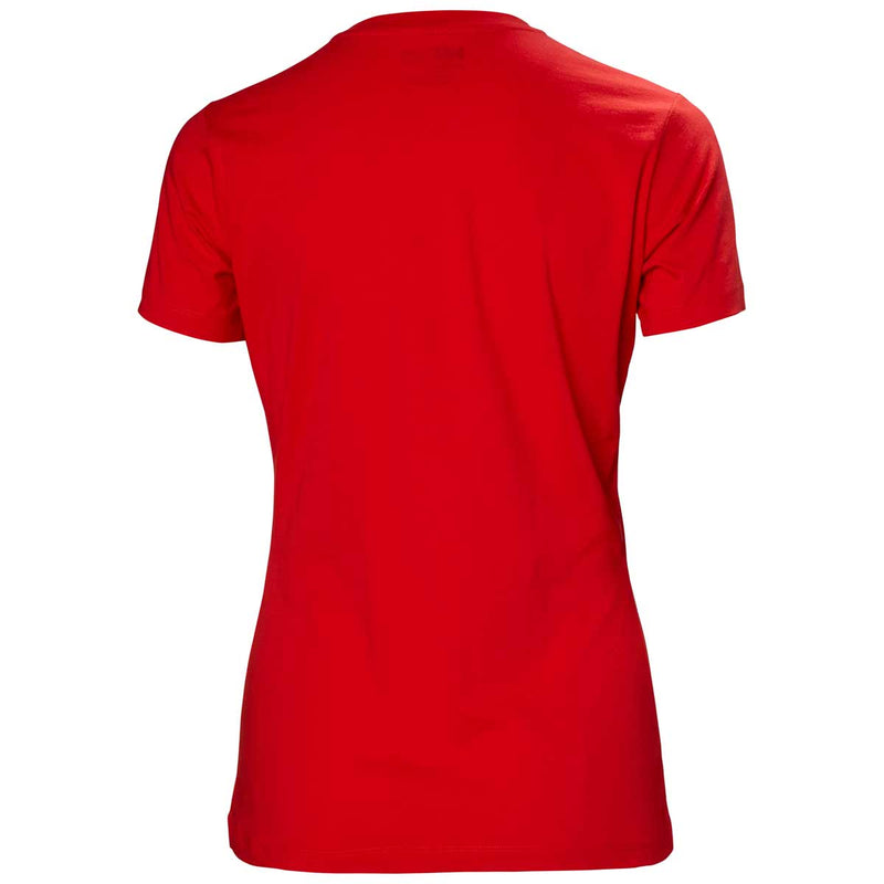     Helly-Hansen-Women_s-Manchester-T-shirt-Alert-Red-Rear