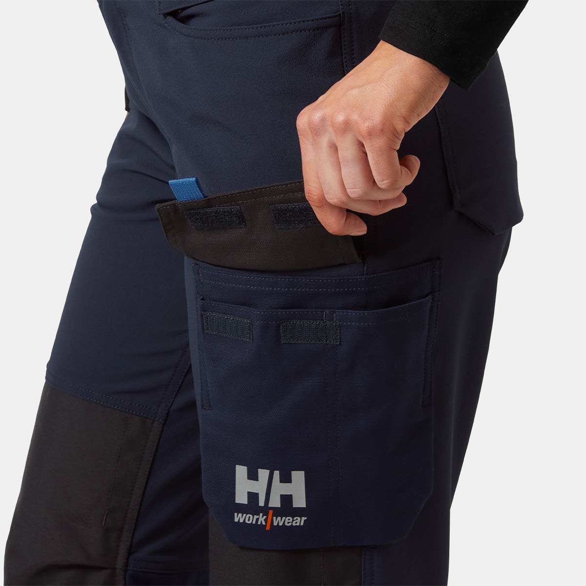 Helly Hansen Women's Oxford 4X HH Connect™  Pant - Navy/Ebony - Cargo Pocket