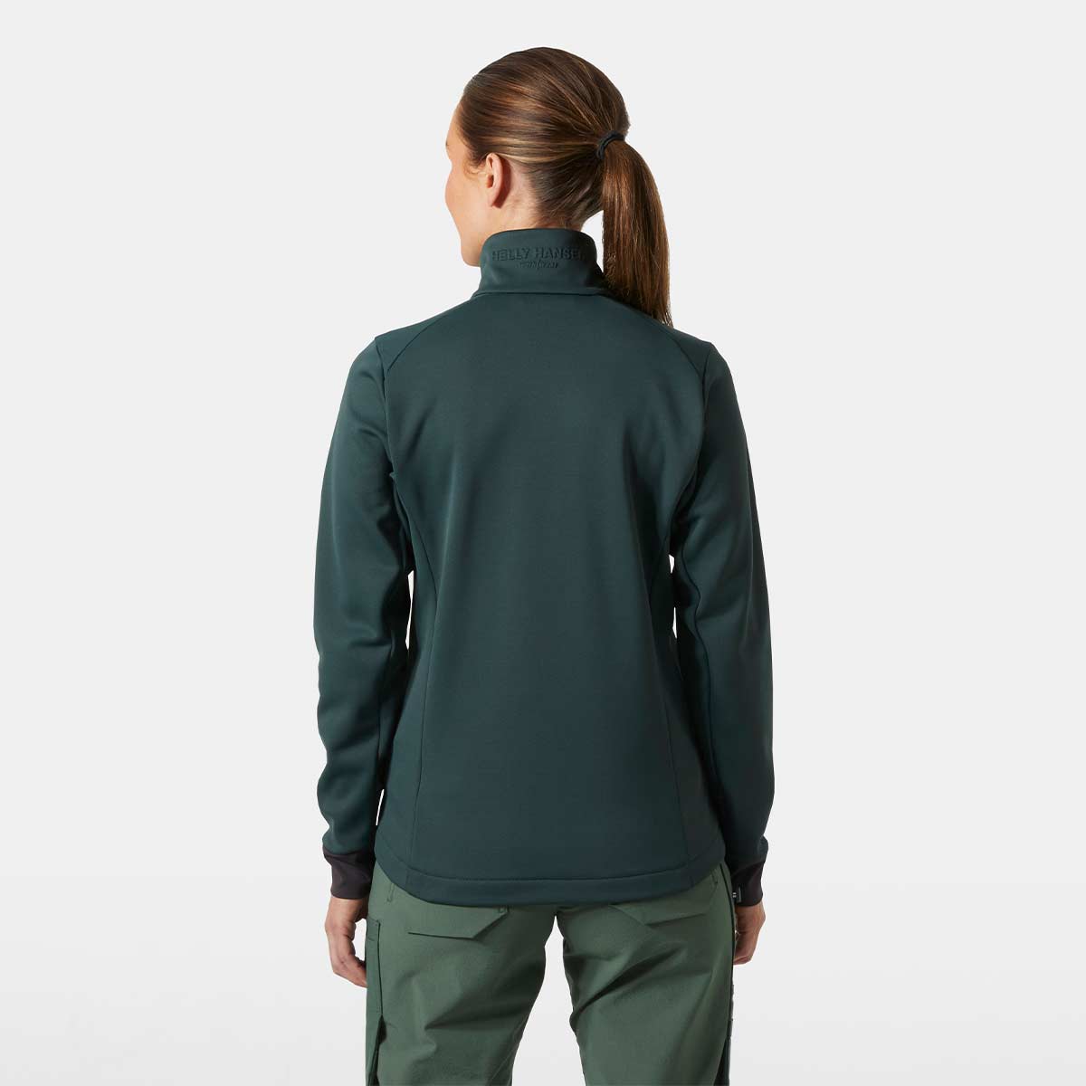 Helly Hansen Women's Tech Midlayer - Darkest Spruce - Rear