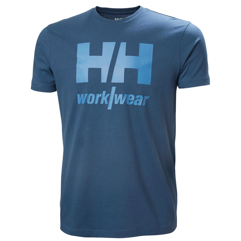 Helly Hansen Work Wear Classic Logo T-Shirt - Deep Steel