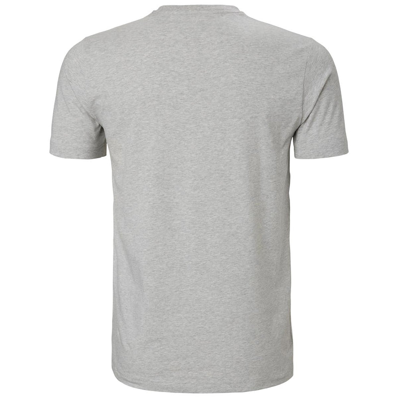 Helly Hansen Work Wear Classic Logo T-Shirt - Light Grey Rear