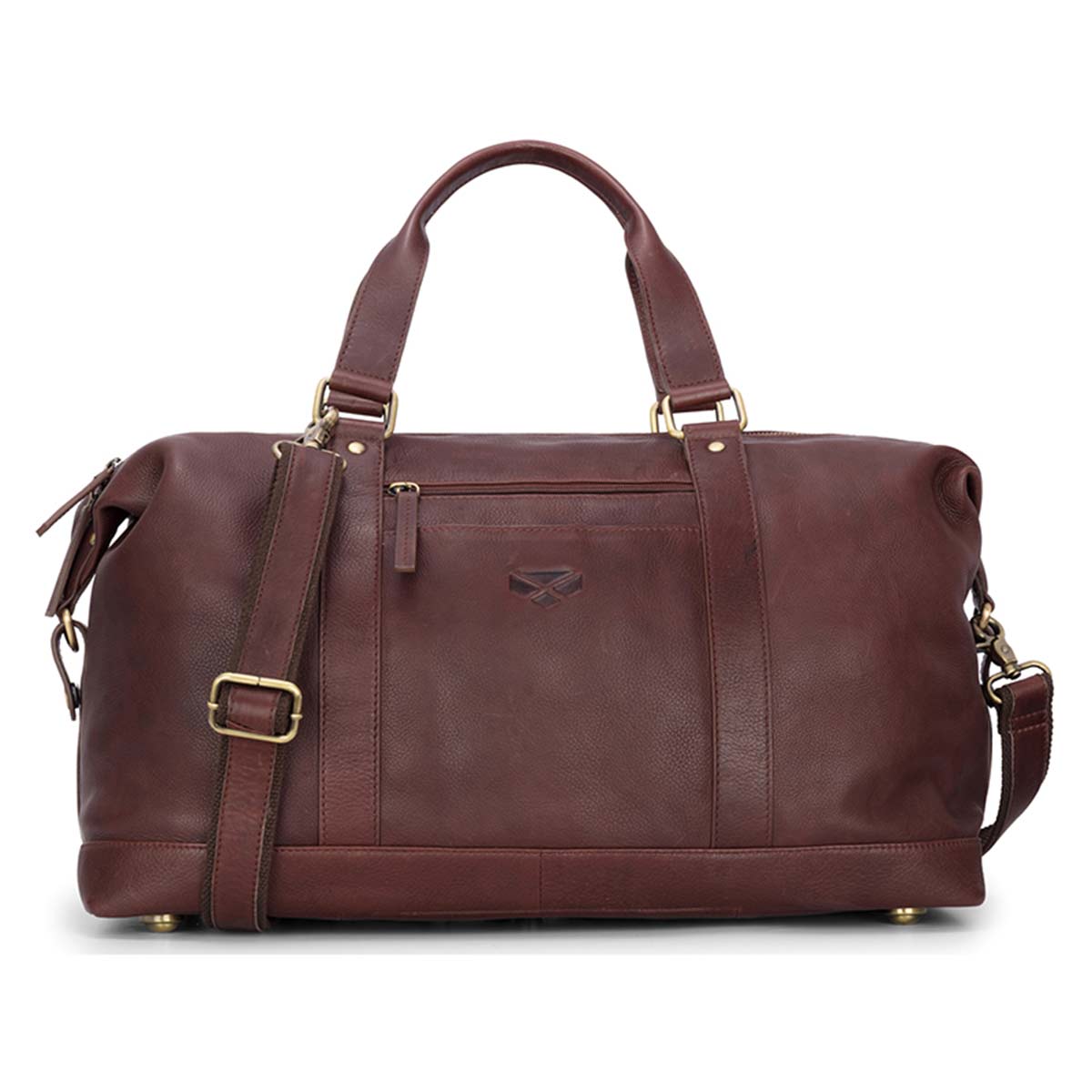 Hoggs Of Fife Monarch Leather Carryon HoldAll - DB