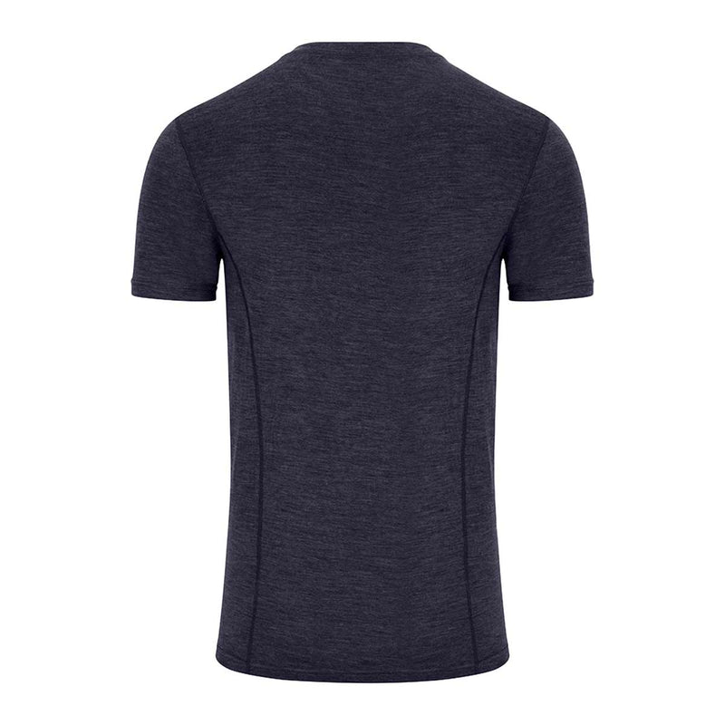     Hoggs-of-Fife-100_-Merino-Wool-Base-Layer-Short-Sleeve-Navy-Rear
