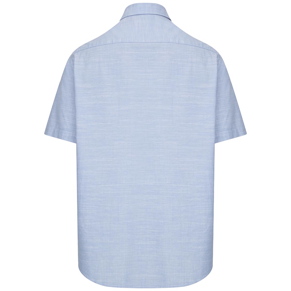 Hoggs of Fife Aberdour Short Sleeve Plain Shirt - Rear