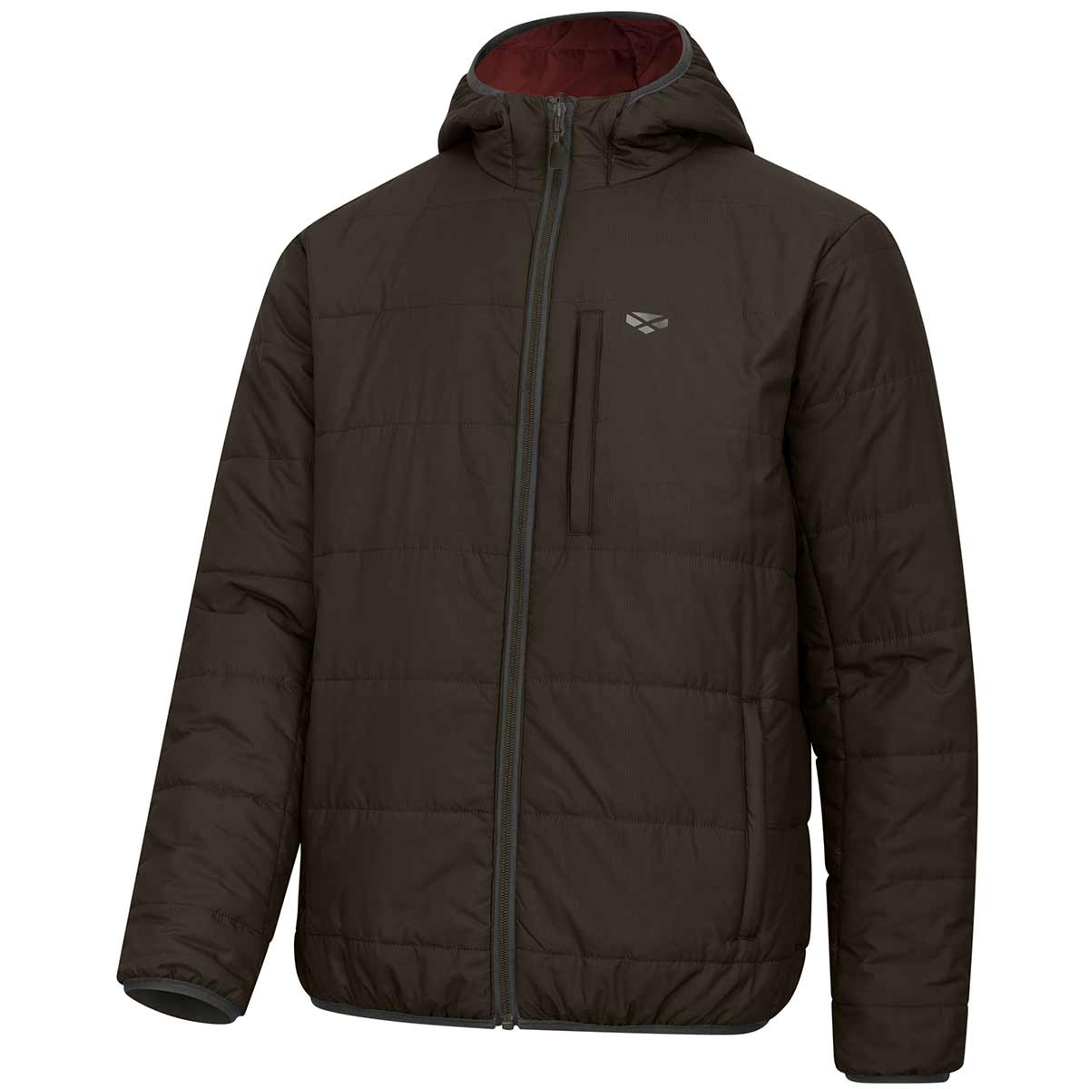 Hoggs of Fife Aviemore Reversible Insulated Jacket - Olive