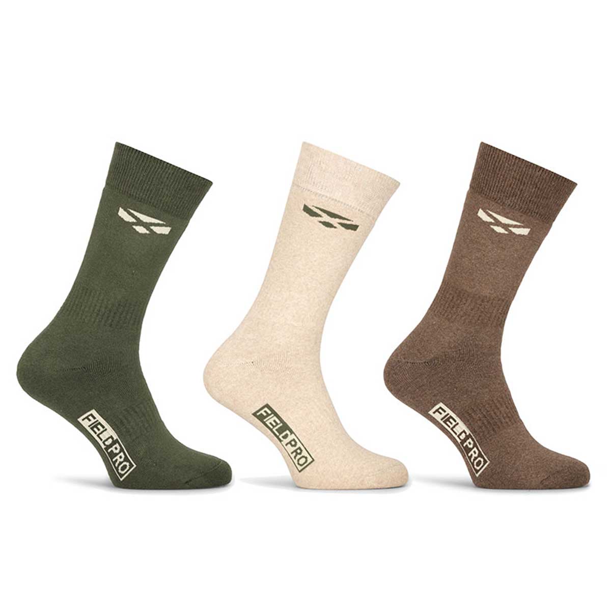 Hoggs of Fife Field Pro Country Socks - 3 Pack
