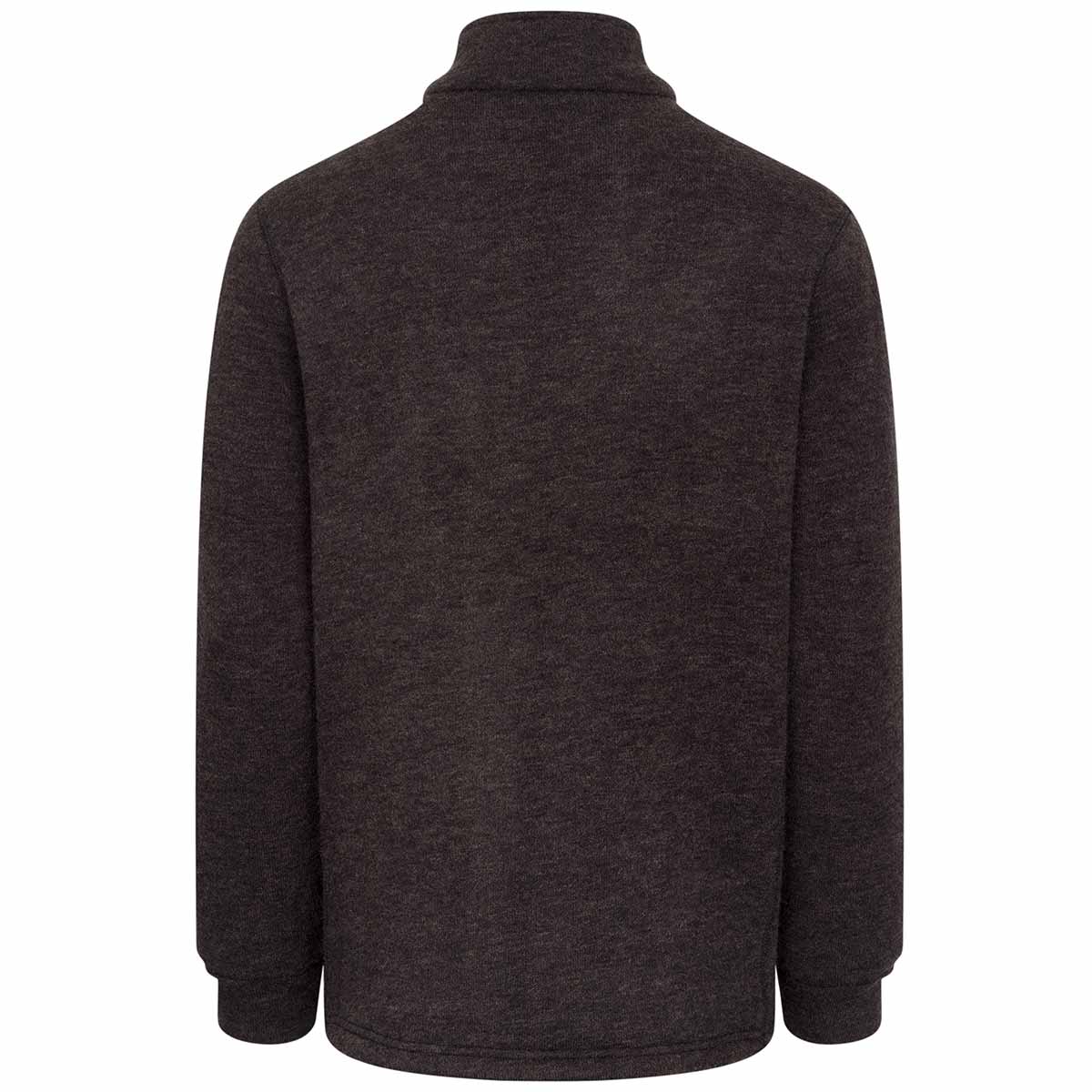 Hoggs of Fife Gairloch Knitted Fleece Lined Jacket - Rear