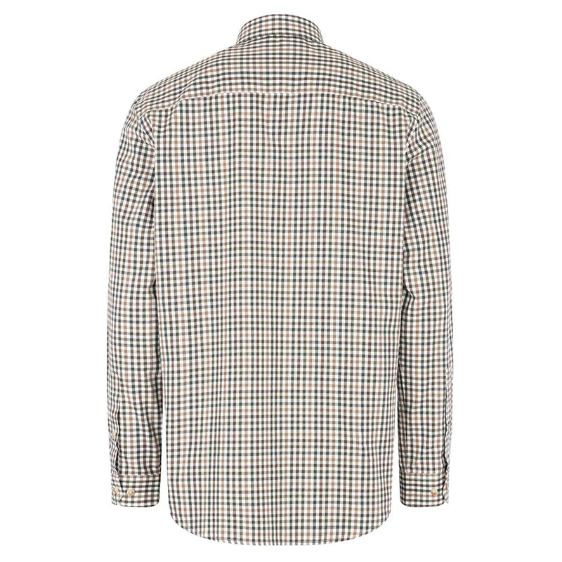     Hoggs-of-Fife-Garvock-Cotton-Twill-Herringbone-Check-Shirt-Rear
