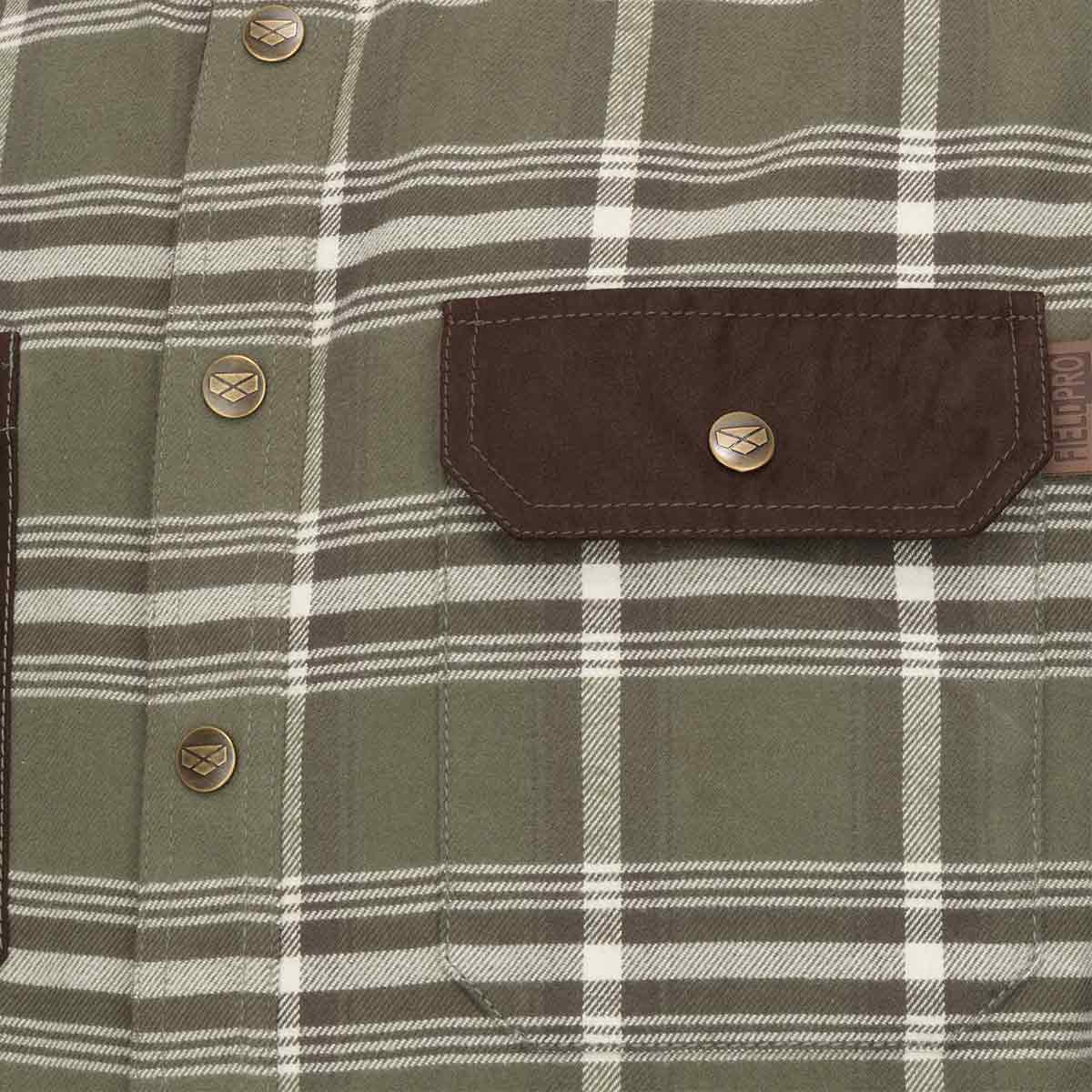 Hoggs of Fife Glendale Hunting Shirt - Pocket Detail