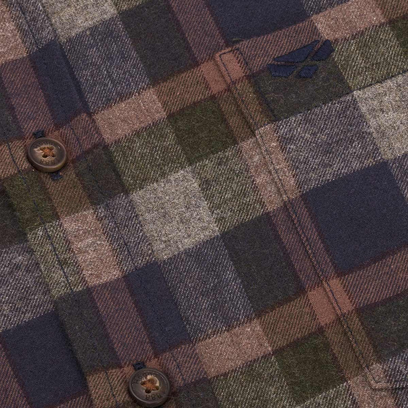     Hoggs-of-Fife-Kirkwall-Brushed-Flannel-Checked-Shirt-Pocket-detail
