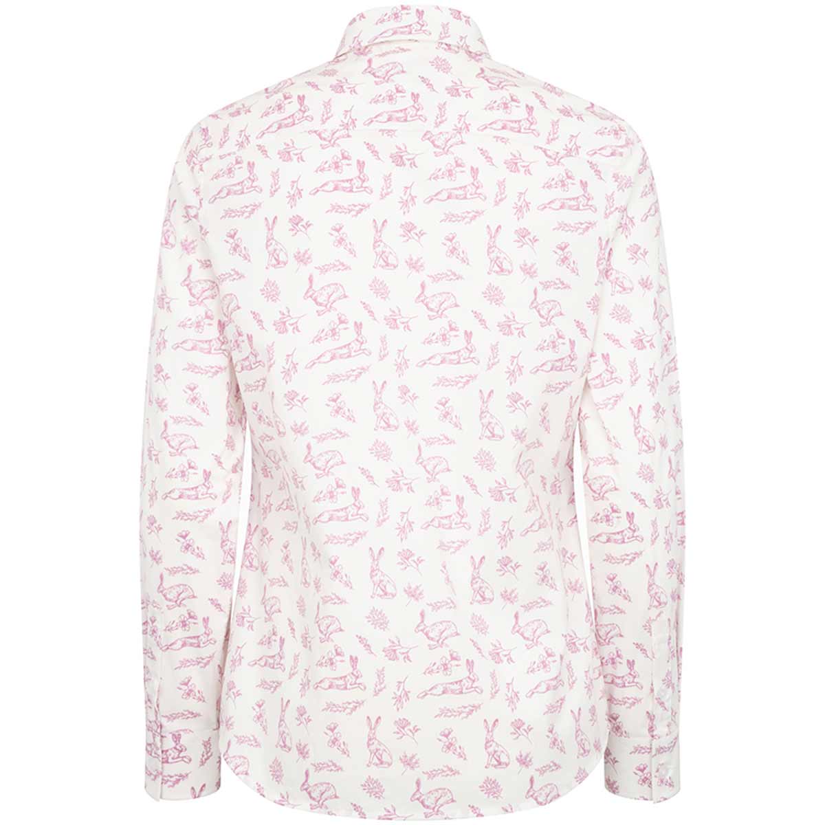 Hoggs of Fife Ladies Hare Print Shirt - Rear