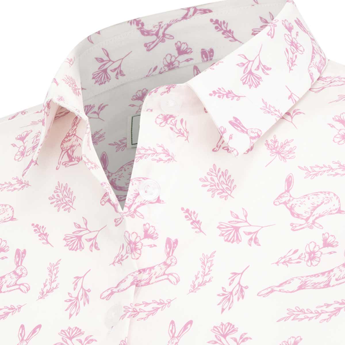 Hoggs of Fife Ladies Hare Print Shirt - Detail