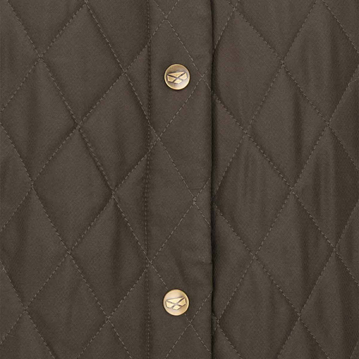 Hoggs of Fife Ladybank Ladies Quilted Jacket - Detail