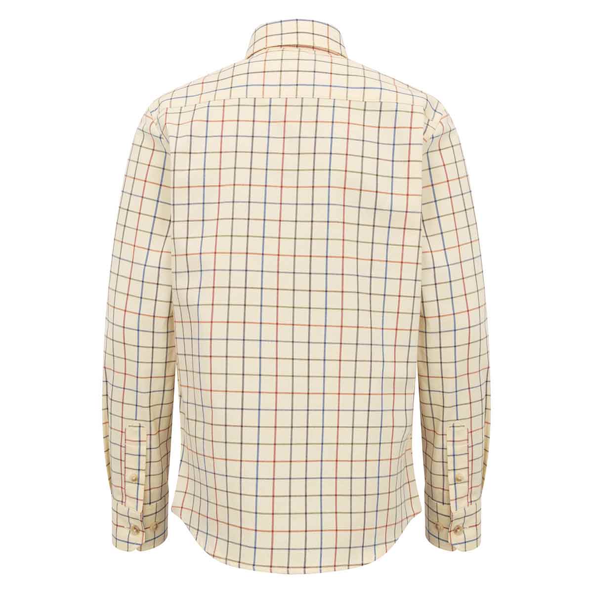 Hoggs of Fife Laird Junior Premier Tattersall Shirt - Rear